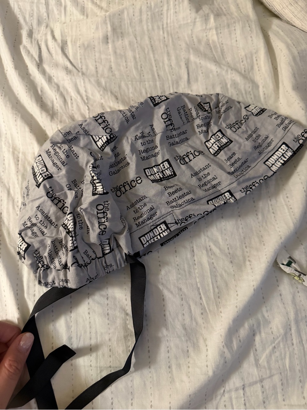 The Office, Heart & Brain, and Floral Nurse Scrub Cap